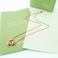 Van Cleef & Arpels Three-Flower Pendant Necklace