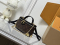 Louis Vuitton Monogram Vanity-Style Bag with Studded Details